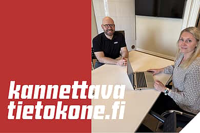 grenken Petra Kurki ja Kannettavatietokone.fi:n Juhani Ahava kertovat miten leasingvuokraus auttaa myynnissä